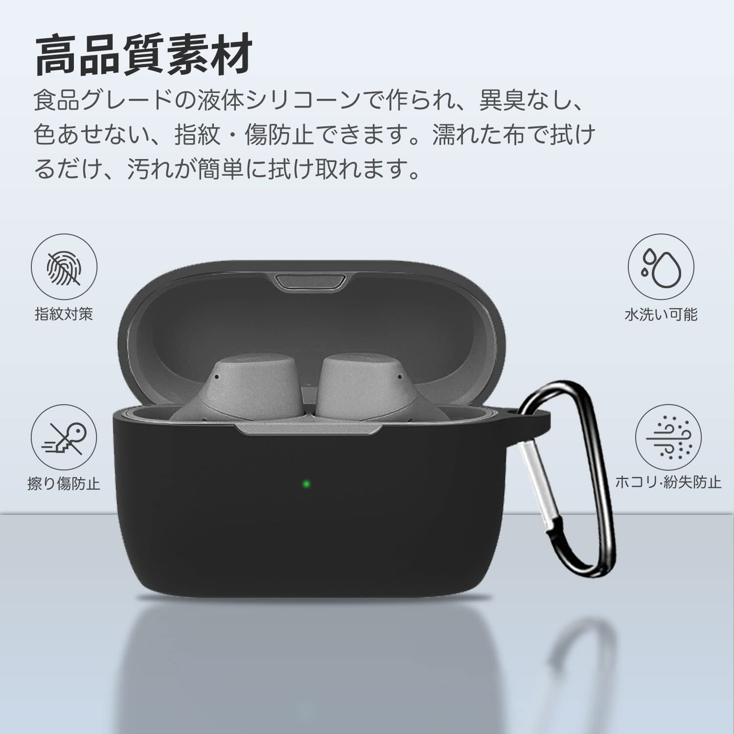 Amazon | Jabra Elite 4 用 ケース YAJOJO ワイヤレス イヤーホン 充電
